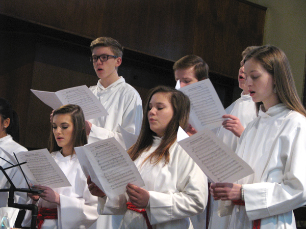 Luther Memorial youth choir